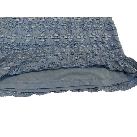 East 5th Petite Lace T Shirt Fairycore Preppy Summer Coastal Beach Coquette - Picture 3 of 9